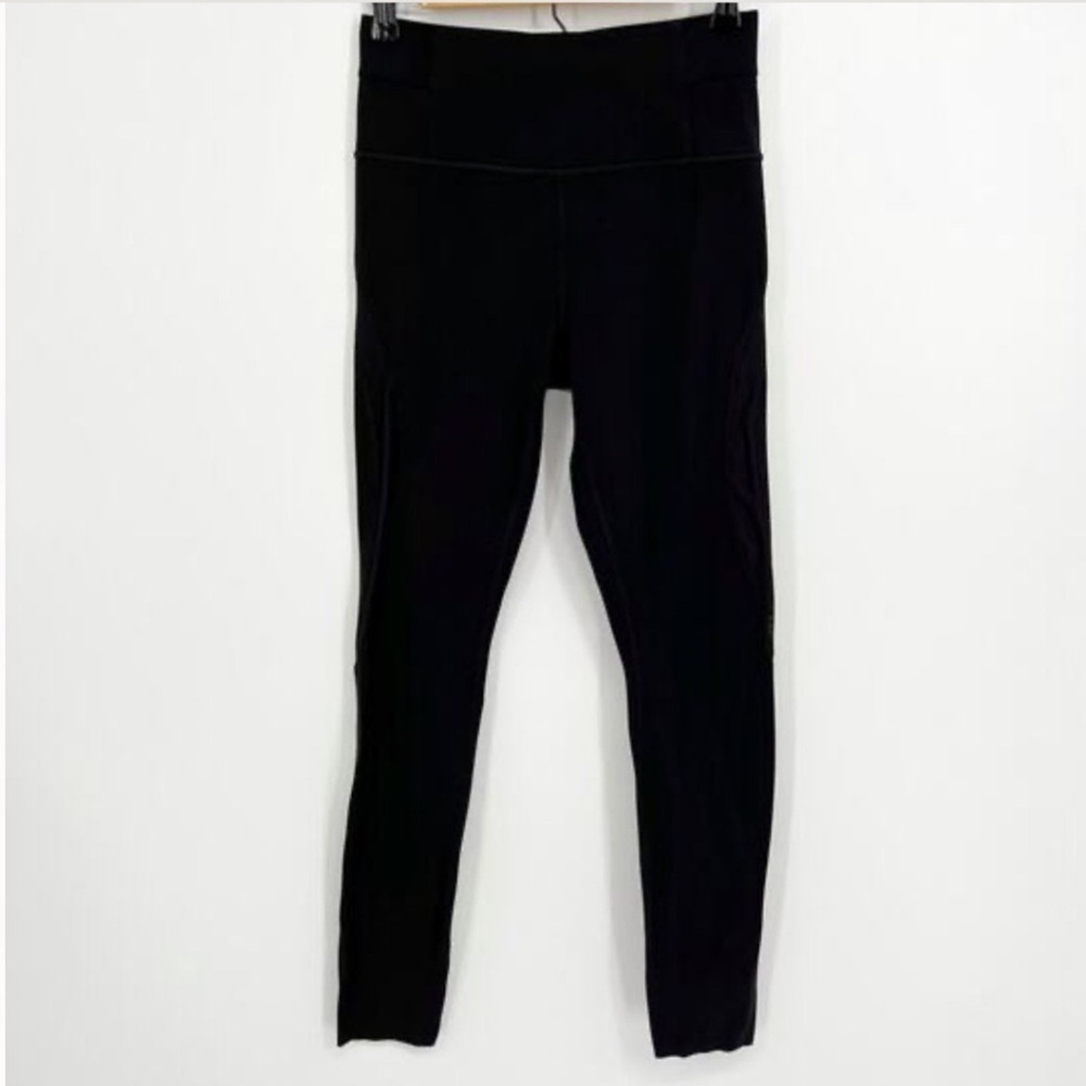 Athleta Womens Small Aura Leggings Super Soft Layer Athletic Workout Gym Black - Picture 2 of 6